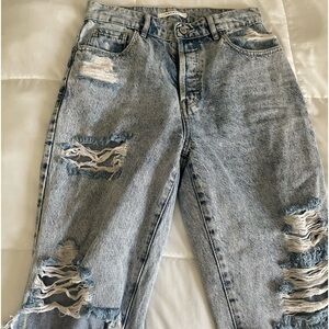 Pacsun High Rise Straight Jeans